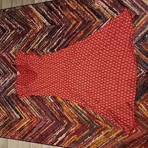 Old Navy Dress, pinks and oranges - v-neck